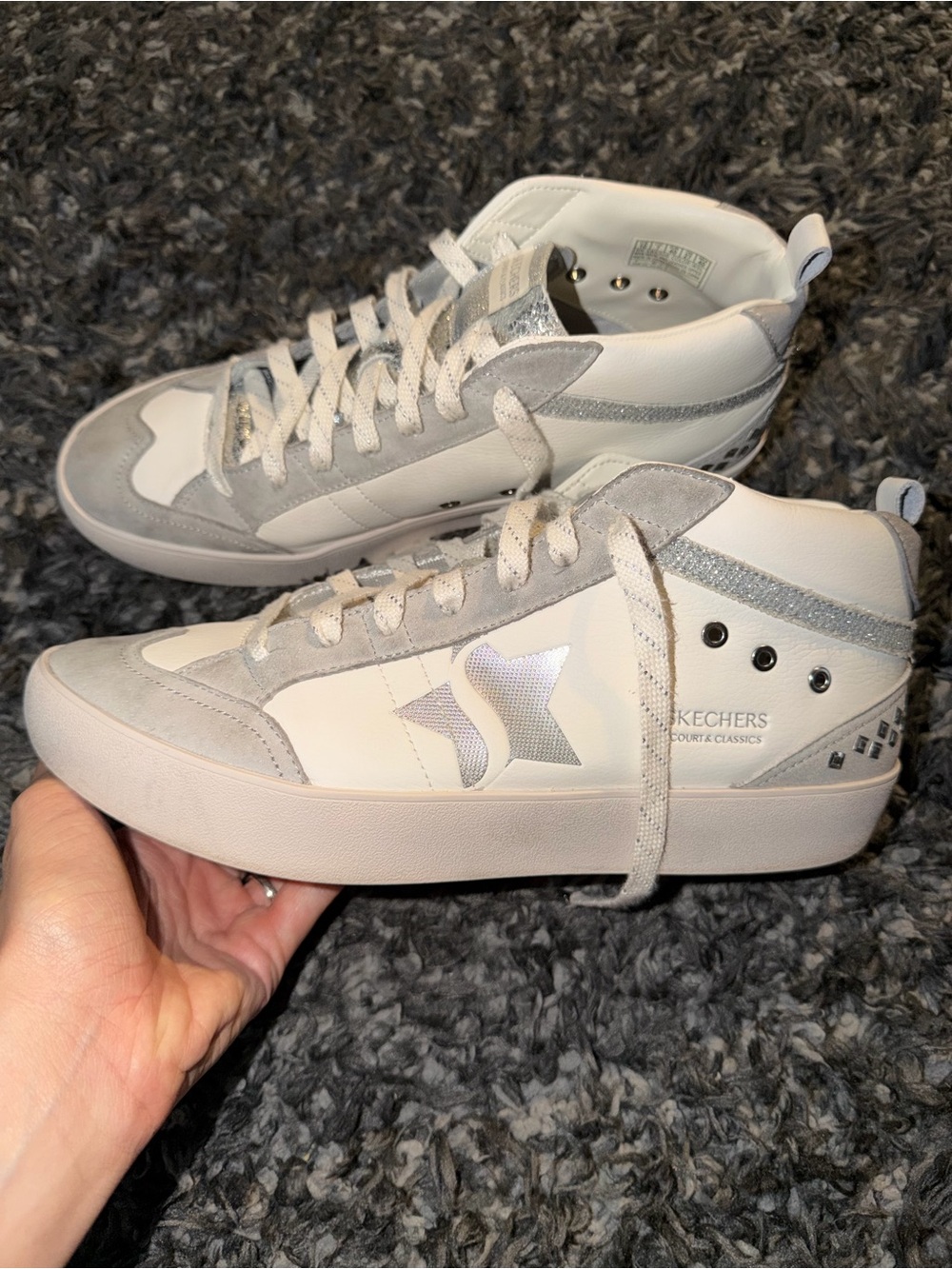 Skechers Women's High-Top Sneaker. Size: 10